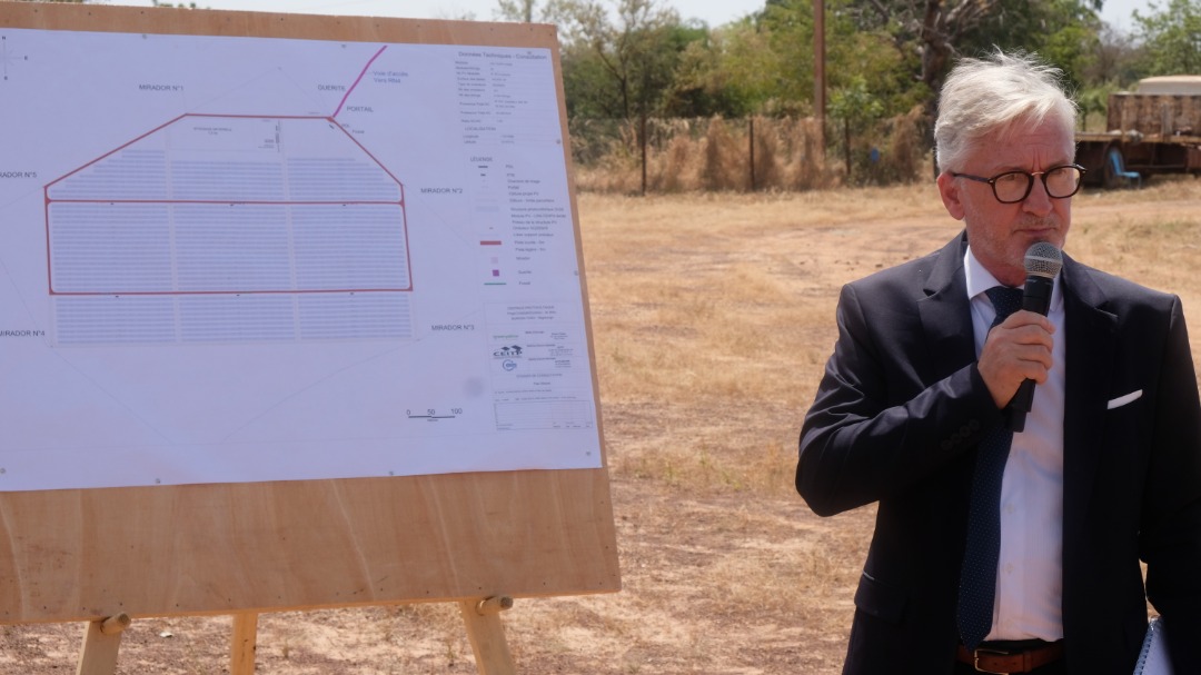 Présentation des plans de nouvelle ferme solaire de GreenYellow à Nagréongo