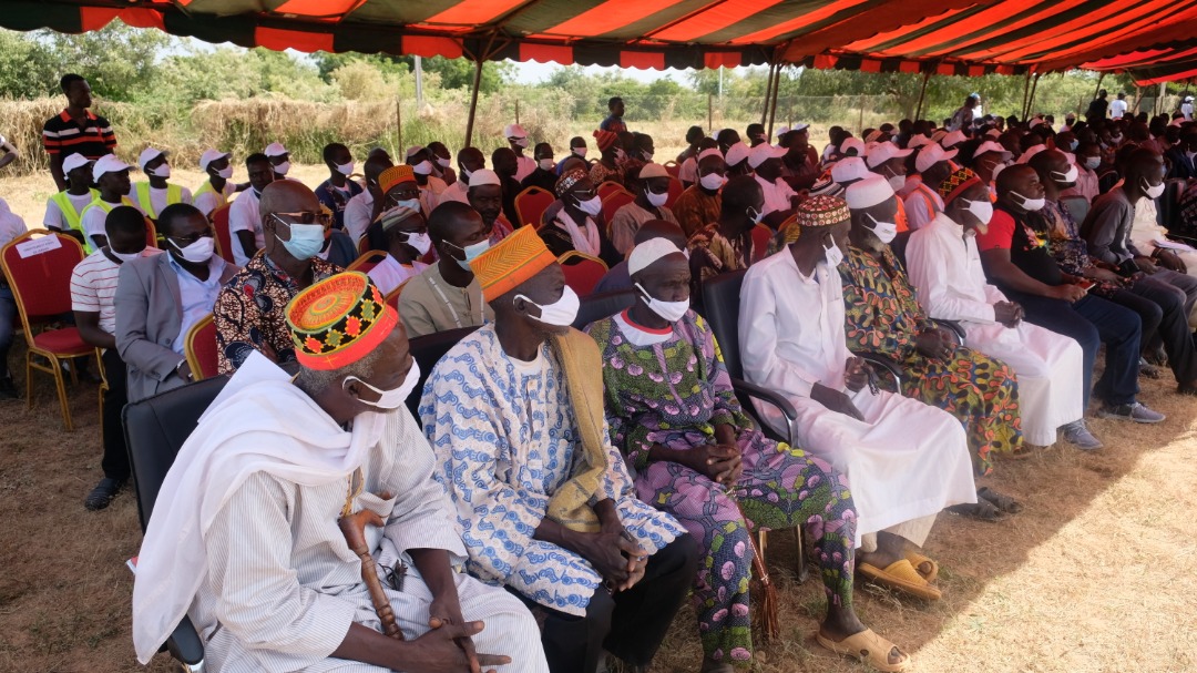 Cérémonie de lancement du chantier de la ferme solaire de GreenYellow à Nagréongo
